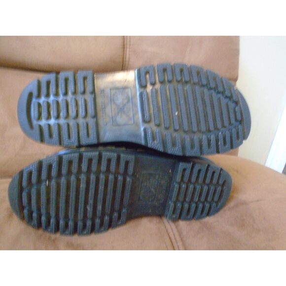 Dr Martens black leather Industrial steel toe boot size 7 - Picture 9 of 9